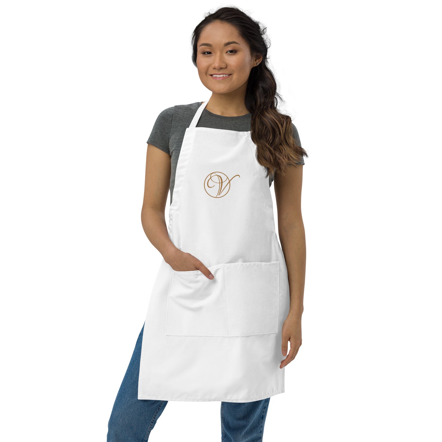 Embroidered Apron